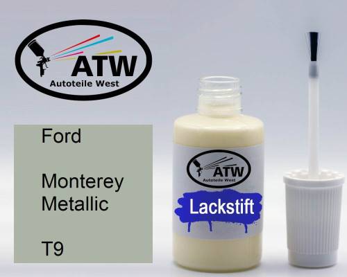 Ford, Monterey Metallic, T9: 20ml Lackstift, von ATW Autoteile West.